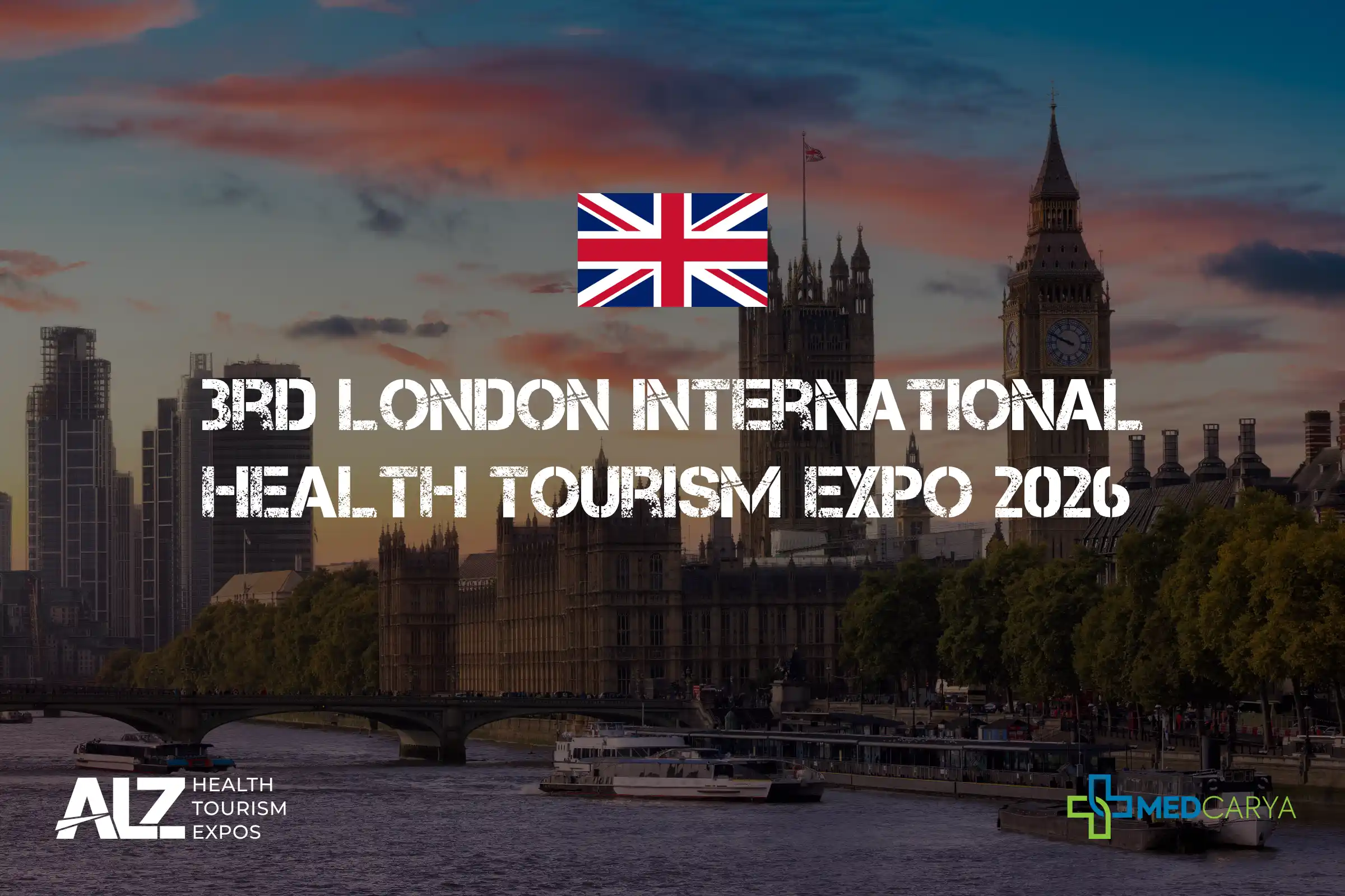 Medcarya auf der 3. London International Health Tourism Expo 2026