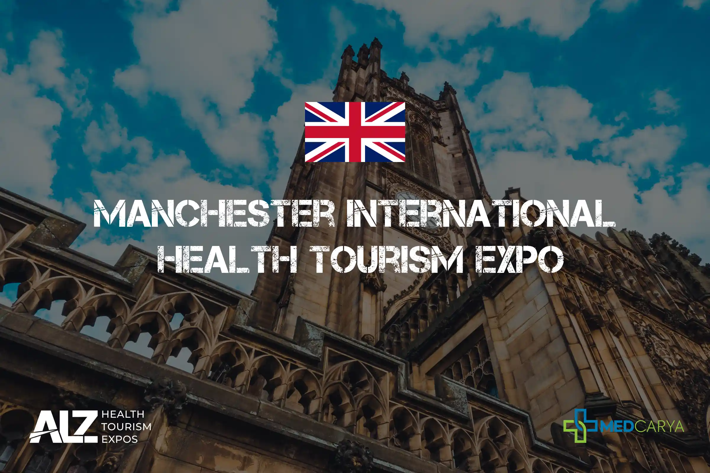 Medcarya auf der Manchester International Health Tourism Expo 2026 - Stand F-3